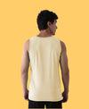 Almo Men’S Cotton Vest|Premium Melange Cotton|Regular Fit|Soft, Breathable, Fade-Resistant | Anti-Bacterial & Lightweight | Ideal For Gym/Sports Activities|Pack Of 3|Green::Tan::Peach