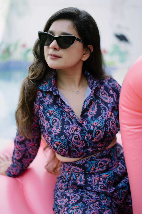 Garden Party Mango Printed Co Ord Set (Combo)