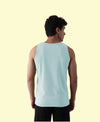 Almo Men’S Cotton Vest|Premium Melange Cotton|Regular Fit|Soft, Breathable, Fade-Resistant | Anti-Bacterial & Lightweight | Ideal For Gym/Sports Activities|Pack Of 2|Ice Melt::White