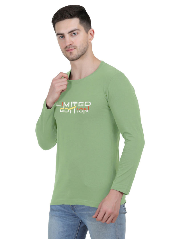 Hiflyers Mens Pista Regular FitPrinted Round Neck Full Sleev Tshirt