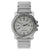 Quartz Analog Silver Dial Silver Stainless Steel Strap Watch for Men