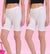 T.T. Women Cotton SpandexMultipurpose Short Pack Of 2 White