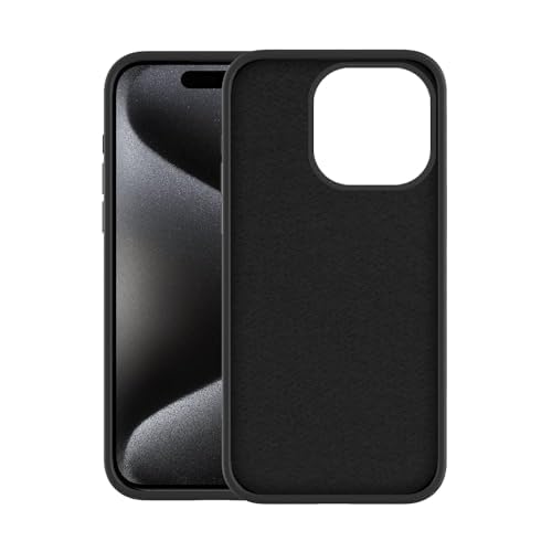 Mobielectro Waterkproof Soft Silicone Ultra Slim O.G Case for iPhone 15 pro - Black
