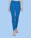 T.T. Women Solid Chudidar Cotton Lycra Cool Leggings -Firoza