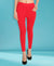 HiFlyers Women Ankle Length Leggings Red