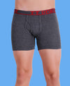 T.T. Men Desire Fine Long Trunk Pack Of 2 (Anthra - Grey)