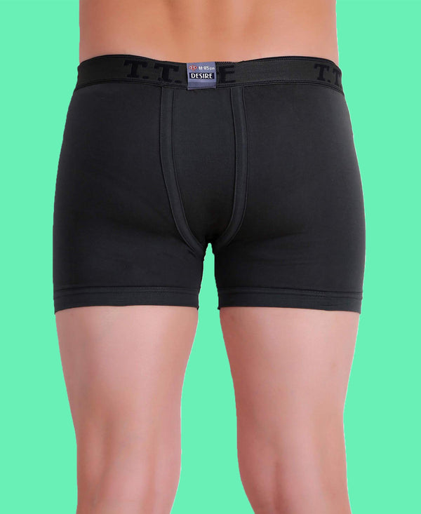 T.T. Men Desire Fine Long Trunk Pack Of 2 (Olive - Navy)