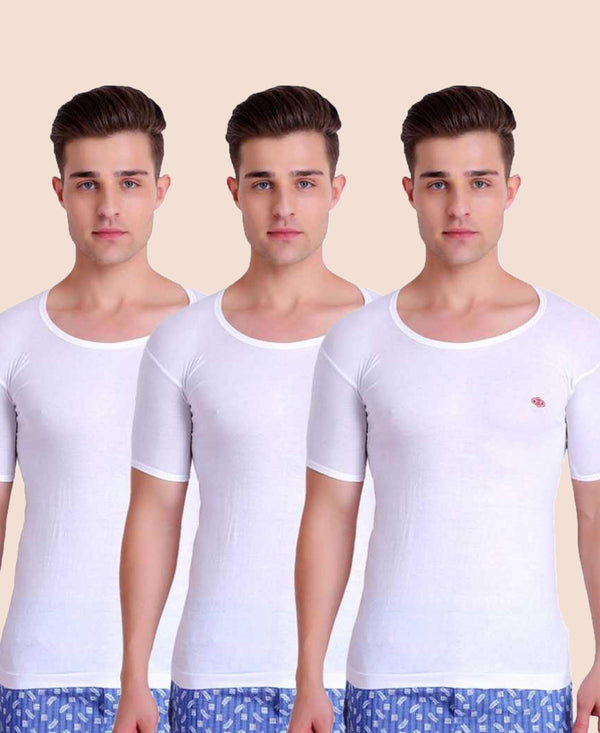 T.T. Men Titanic Vest (Pack Of 3)