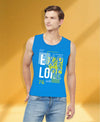 T.T. Men|Cool Tees|100% Cotton|Printed| Regular Fit |Round Neck Muscle Tshirts|Pack Of 2|Blue