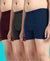 T.T. Boys |Regular Fit|Breathable & Soft Innerwear|Front Open Kids Trunks| Pure Cotton |Jazz Fine Long Inner Elastic Trunks|Boys Trunks Pack Of 3-Grey-Indigo-Maroon