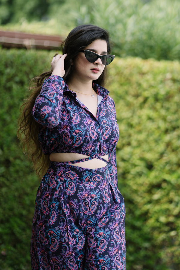 Garden Party Mango Printed Co Ord Set (Combo)