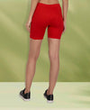 T.T. Pearl Women 2 Pack Red & Maroon Cycling Shorts