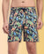 T.T. Men Regular Fit Cotton Polyster Printed Short With Zip Pocket Pack Of 1-Green