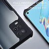 Mobielectro Camera Bump Protection | Slim Stylish 360 Protection Design |Crystal Clear | Shockproof Eagle Back Cover for Oppo A54 4G - Black