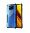 Mobielectro Camera Bump Protection | Slim Stylish 360 Protection Design |Crystal Clear | Shockproof Eagle Back Cover for Mi POCO X3|POCO X3 Pro - Black