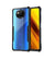 Mobielectro Camera Bump Protection | Slim Stylish 360 Protection Design |Crystal Clear | Shockproof Eagle Back Cover for Mi POCO X3|POCO X3 Pro - Black