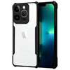 Mobielectro Camera Bump Protection | Slim Stylish 360 Protection Design |Crystal Clear | Shockproof Eagle Back Cover for iPhone 15 Pro Max - Black