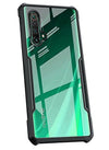 Mobielectro Camera Bump Protection | Slim Stylish 360 Protection Design |Crystal Clear | Shockproof Eagle Back Cover for Realme X3 - Black