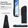 Mobielectro Waterkproof Soft Silicone Ultra Slim O.G Case foriPhone 17 - Black