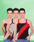 T.T. Men DesignerGym Vest Pack Of 3 Black-Red -Grey-Navy -Maroon-Grey