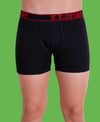 T.T. Men Desire Fine Long Trunk Pack Of 2 (Black - Maroon)