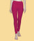 T.T. Women Solid Chudidar Cotton Lycra Cool Leggings -Magenta