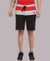 HiFlyers Mens Bermuda Black-Red