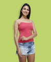 T.T. Women Desire Pink Solid Camisole