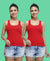 T.T. Women Red Racerback Vest