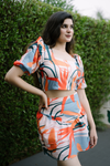 Tropical printed co ord set