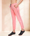 T.T. Women 100% Cotton Interlock Fabric Pink Track Pant