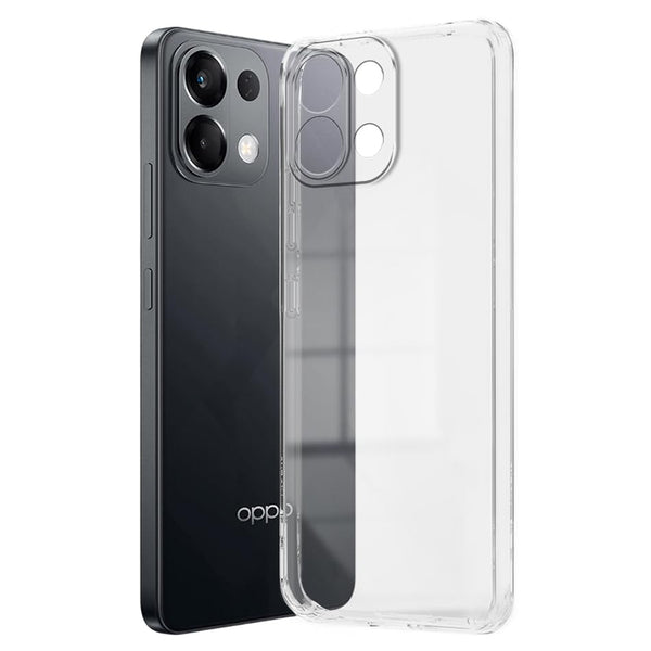 Mobielectro Soft Silicon Transparent |Scratch Resistant Clear Case for Oppo K13 5G
