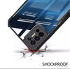 Mobielectro Camera Bump Protection | Slim Stylish 360 Protection Design |Crystal Clear | Shockproof Eagle Back Cover for Tecno Pova 2 - Black