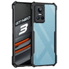Mobielectro Camera Bump Protection | Slim Stylish 360 Protection Design |Crystal Clear | Shockproof Eagle Back Cover for Realme GT NEO 3 5G - Black