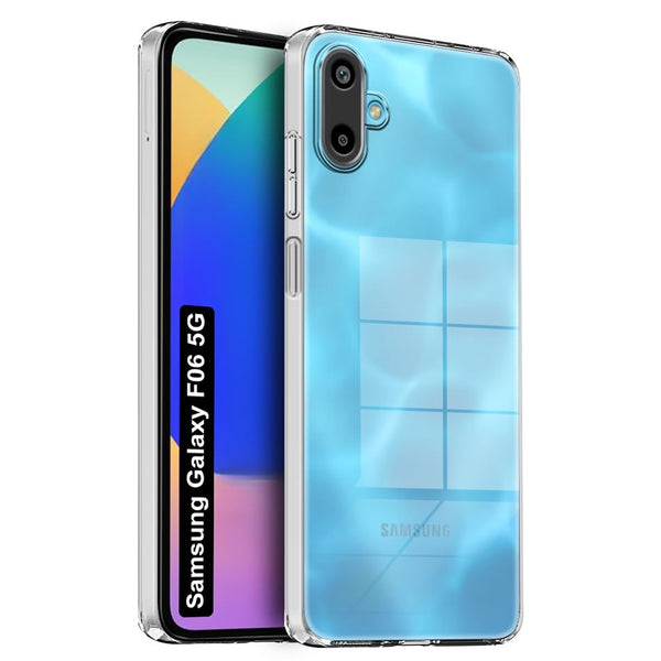 Mobielectro Soft Silicon Transparent |Scratch Resistant Clear Case for Samsung M06 5G