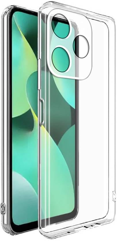 Mobielectro Clear Transparent Shockproof Scratch Resistant Protective Phone Case for Tecno Spark 10 4G