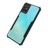 Mobielectro Camera Bump Protection | Slim Stylish 360 Protection Design |Crystal Clear | Shockproof Eagle Back Cover for Samsung A71 - Black