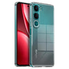 Mobielectro Clear Transparent Shockproof Scratch Resistant Protective Phone Case for Vivo Y31 5G