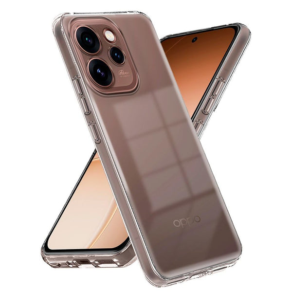 Mobielectro Clear Transparent Shockproof Scratch Resistant Protective Phone Case for Reno 15 Pro Mini 5G