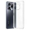 Mobielectro Clear Transparent Shockproof Scratch Resistant Protective Phone Case for Infinix Note 40X 5G
