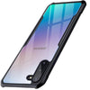 Mobielectro Camera Bump Protection | Slim Stylish 360 Protection Design |Crystal Clear | Shockproof Eagle Back Cover for Samsung Note 10 - Black