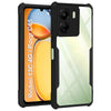 Mobielectro Camera Bump Protection | Slim Stylish 360 Protection Design |Crystal Clear | Shockproof Eagle Back Cover for RedMi 13C 4G|POCO C65 - Black