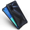 Mobielectro Camera Bump Protection | Slim Stylish 360 Protection Design |Crystal Clear | Shockproof Eagle Back Cover for Oppo A52 - Black