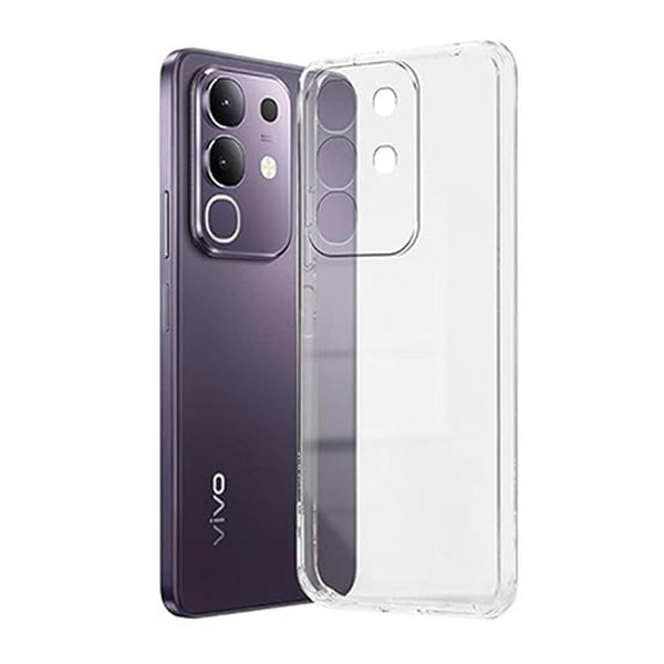 Mobielectro Soft Silicon Transparent |Scratch Resistant Clear Case for IQOO Z10X 5G