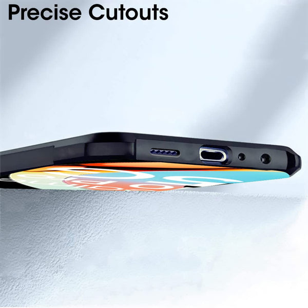 Mobielectro Camera Bump Protection | Slim Stylish 360 Protection Design |Crystal Clear | Shockproof Eagle Back Cover for Realme 10 Pro 5G - Black