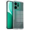 Mobielectro Soft Silicon Transparent |Scratch Resistant Clear Case for Oppo Reno 14 5G