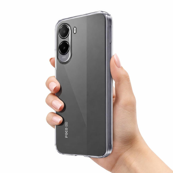 Mobielectro Clear Transparent Shockproof Scratch Resistant Protective Phone Case for Redmi A7 Pro