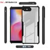 Mobielectro Camera Bump Protection | Slim Stylish 360 Protection Design |Crystal Clear | Shockproof Eagle Back Cover for RedMi 6A - Black