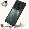 Mobielectro Camera Bump Protection | Slim Stylish 360 Protection Design |Crystal Clear | Shockproof Eagle Back Cover for Realme 12 Pro|Realme 12 Pro Plus | Realme P1 Pro 5G |Realme Narzo 70 Pro 5G - Black