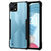 Mobielectro Camera Bump Protection | Slim Stylish 360 Protection Design |Crystal Clear | Shockproof Eagle Back Cover for Realme C21 - Black